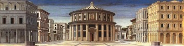  italiano Pintura al %C3%B3leo - Ciudad Ideal Renacimiento italiano humanismo Piero della Francesca